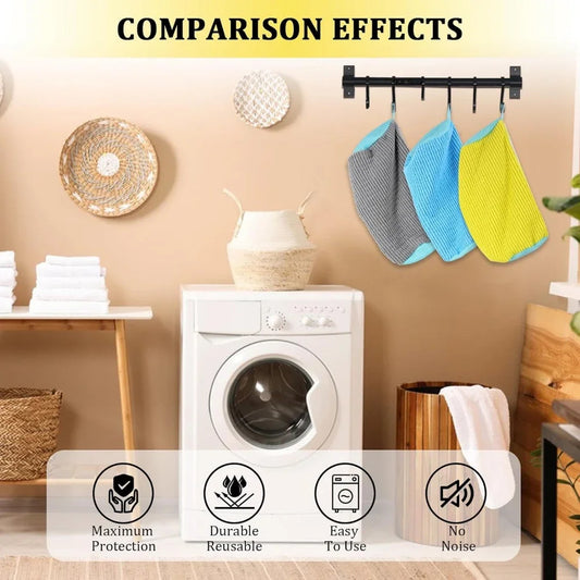 Durable shoe washing machine bag