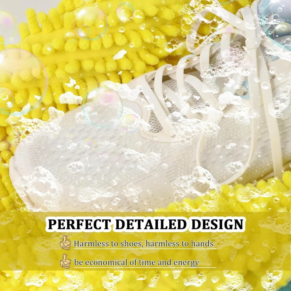 Durable shoe washing machine bag